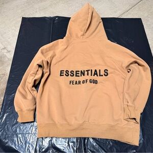 Essentials Tan Hoodie